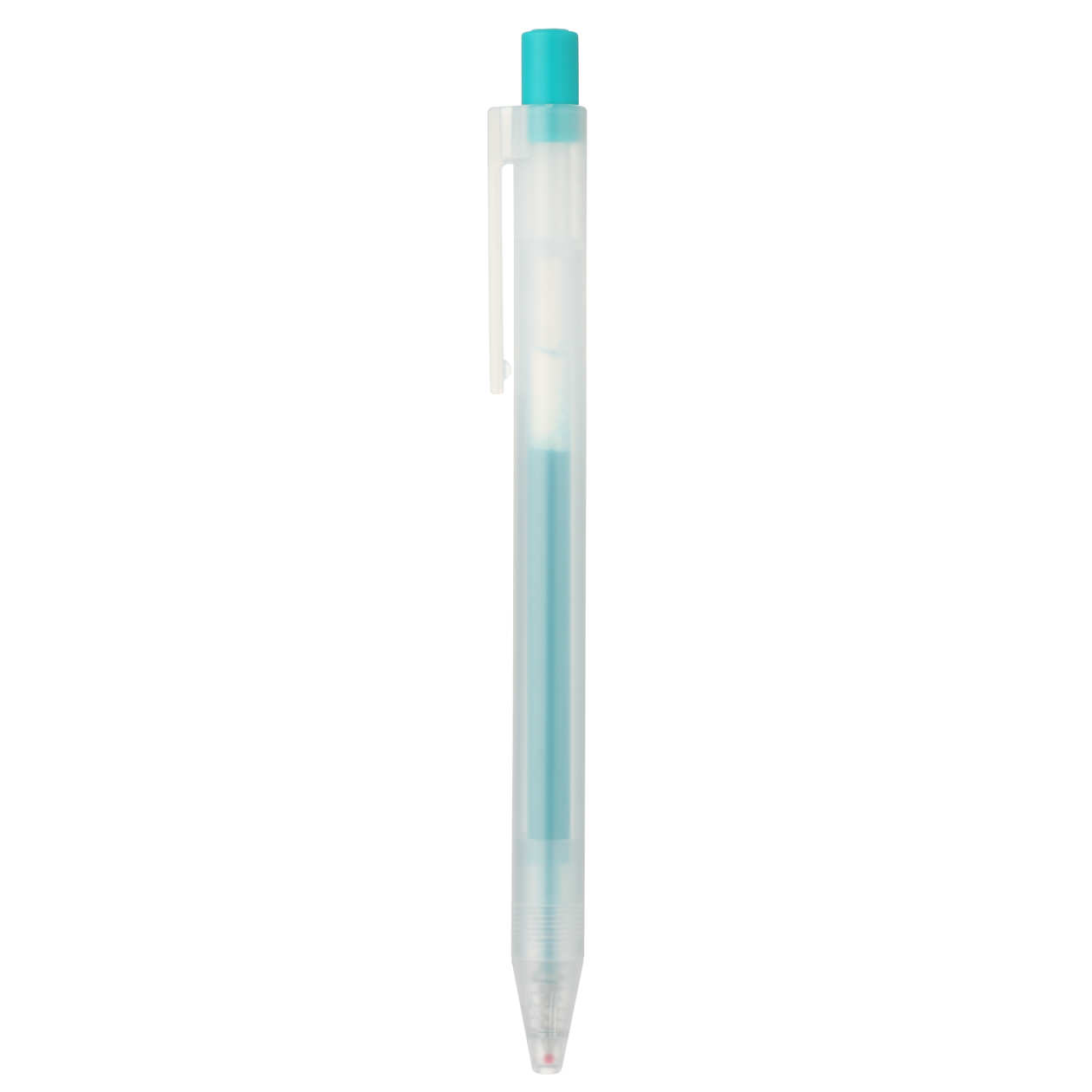 Shop Gel Ink Knock Type Ballpoint Pen, 0.5 mm, Asagi online | Muji UAE