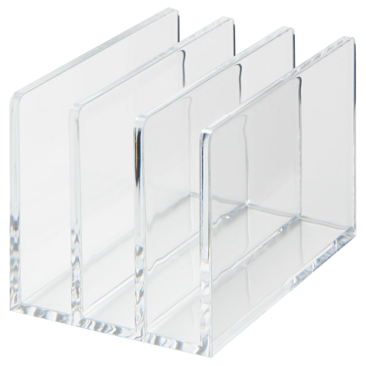 Shop Acrylic Desktop Partition Stand, 5.8 x 8.4 x 5.7 cm, Clear online ...