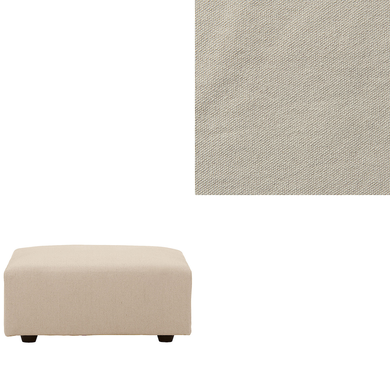 Beige footstool on sale