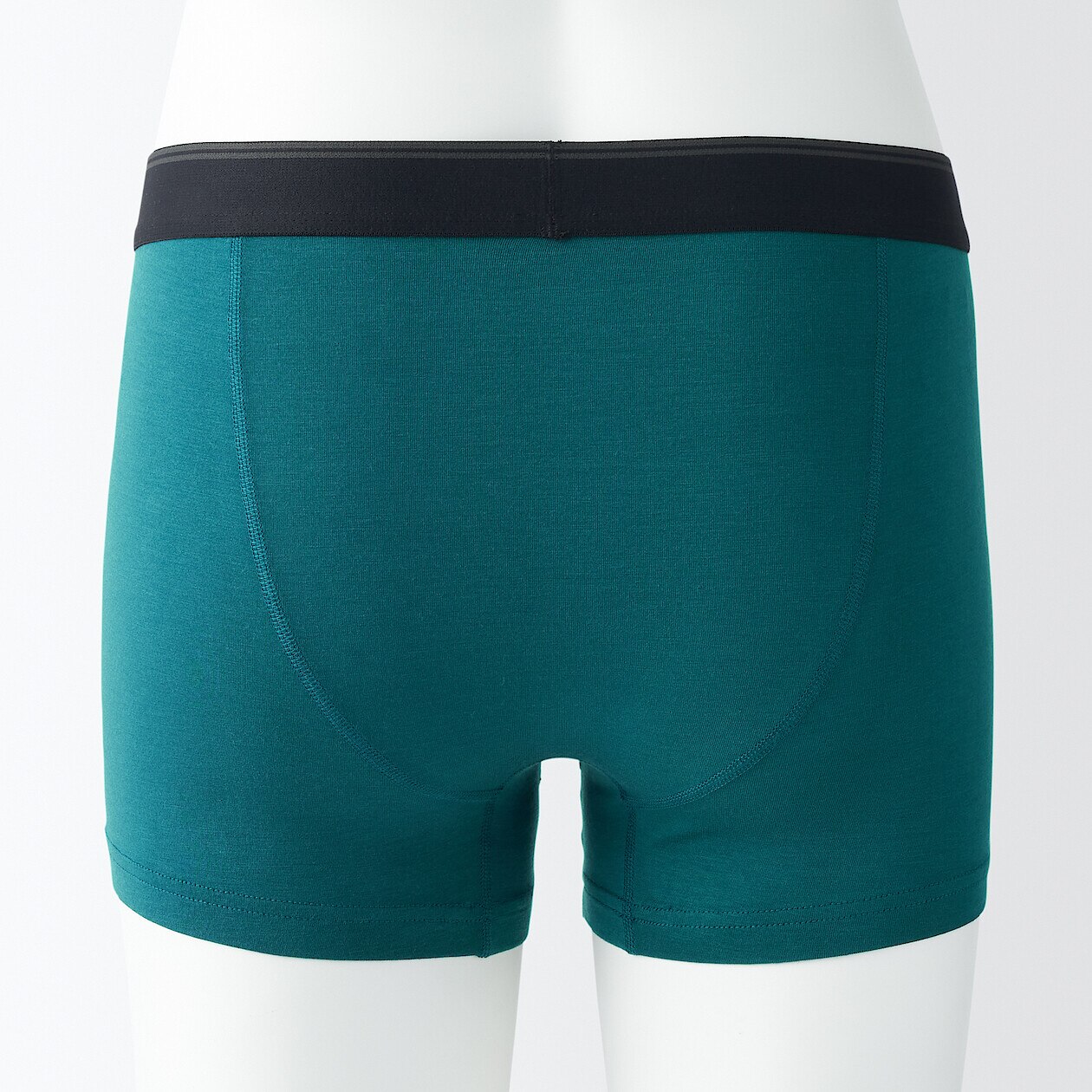 Shop Smooth Stretch Low Rise Front Open Boxer Briefs online Muji UAE