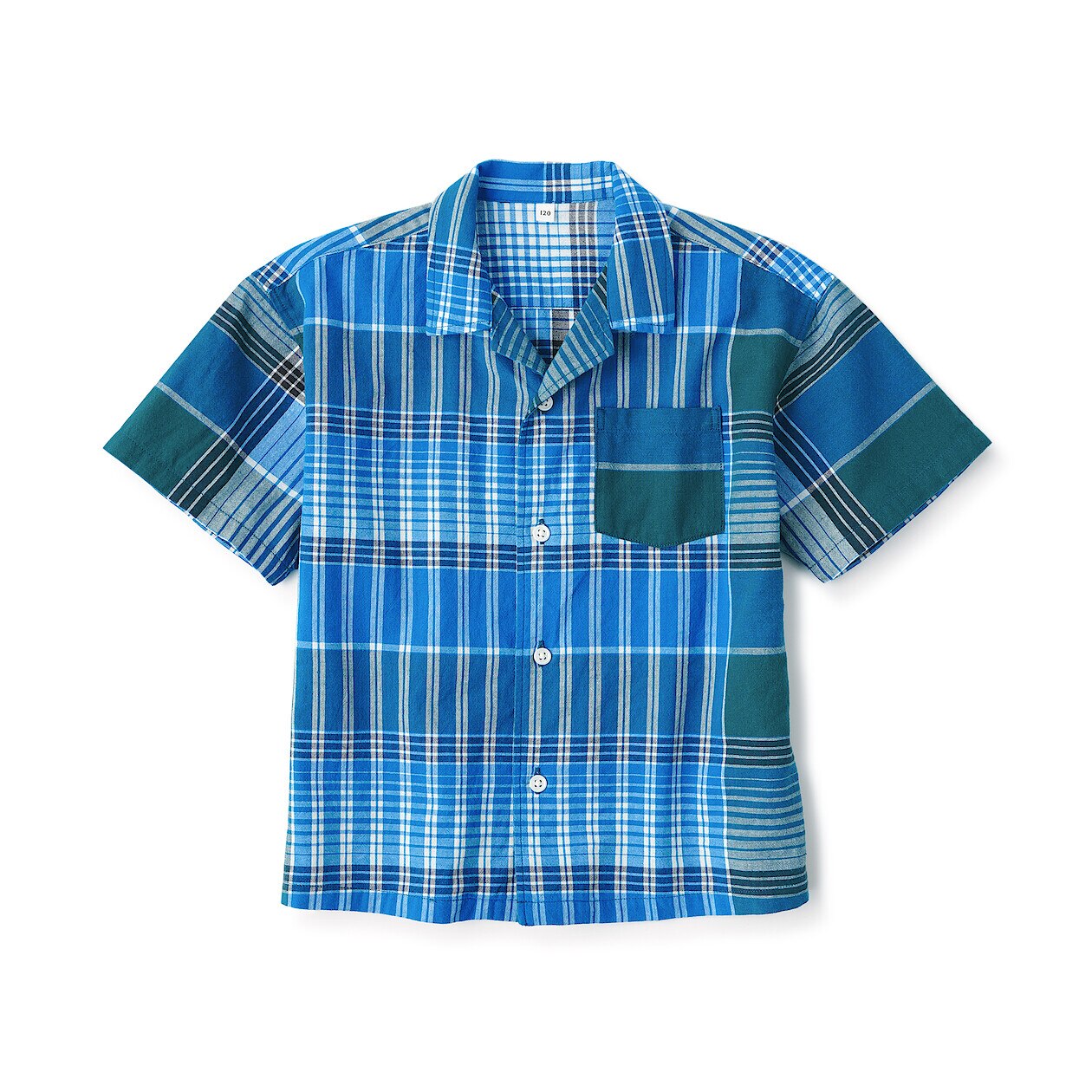 Shop Madras Check Short Sleeve Shirt online | Muji UAE