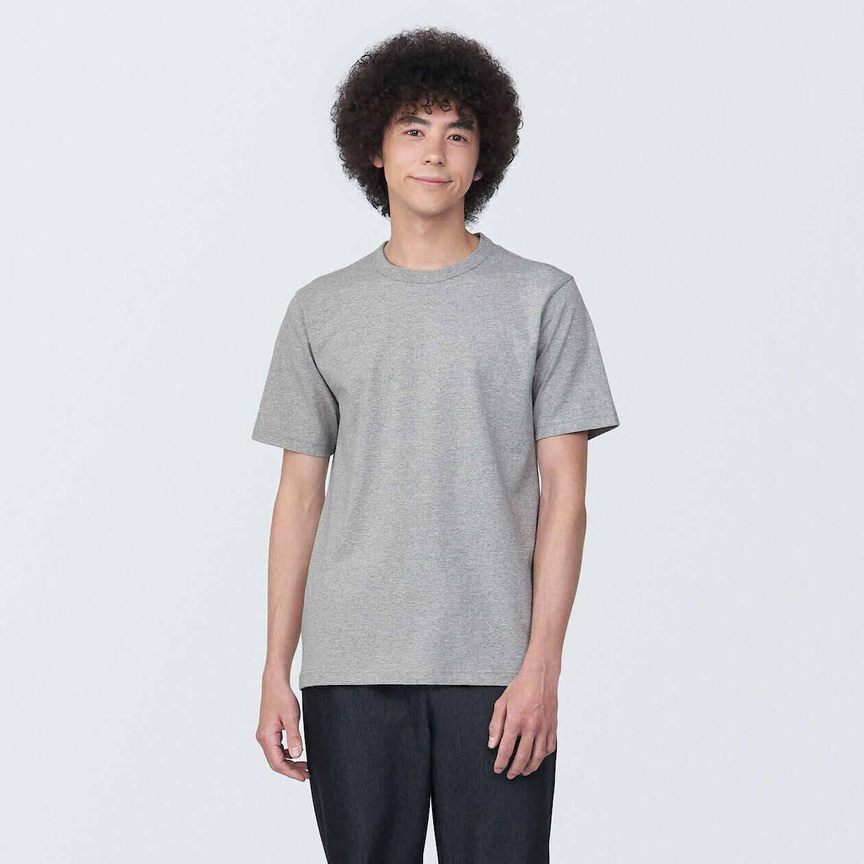 Shop Heavy Weight Jersey Short Sleeve T-Shirt online | Muji UAE