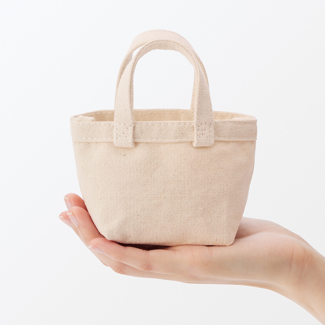 Shop Mini Canvas Tote Bag online Muji UAE