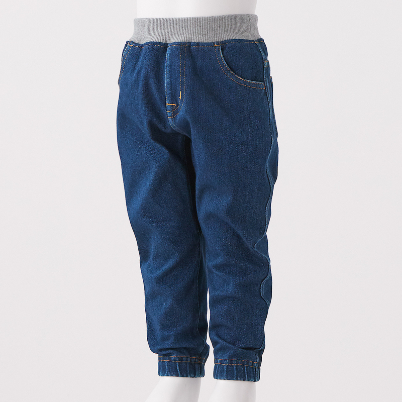 Design for Comfort Denim Easy Pants for Baby Girls