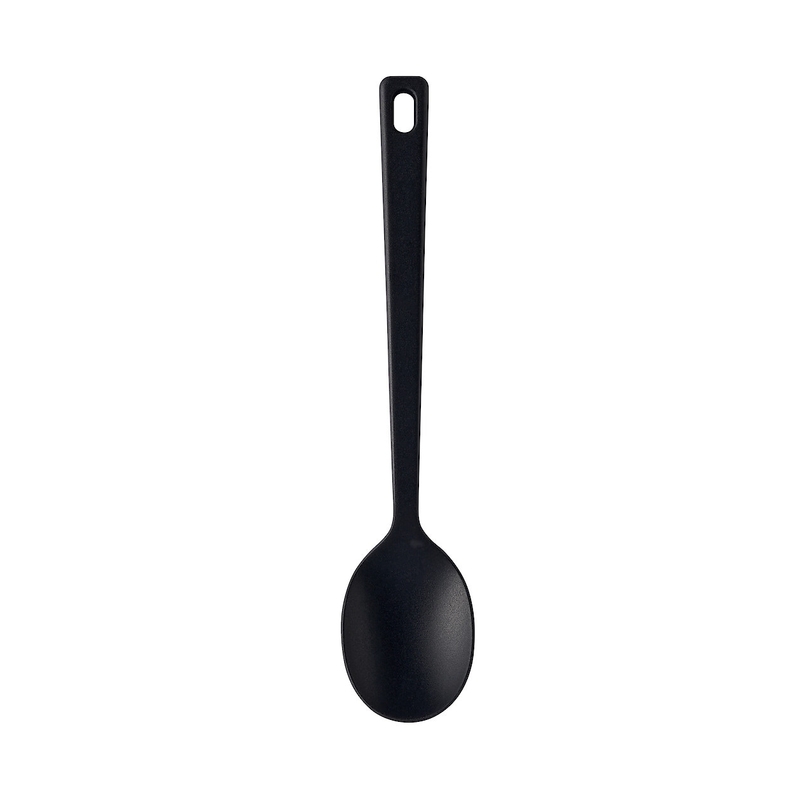 Shop Silicone Cooking Spoon, L 25 Cm, Small, Black online