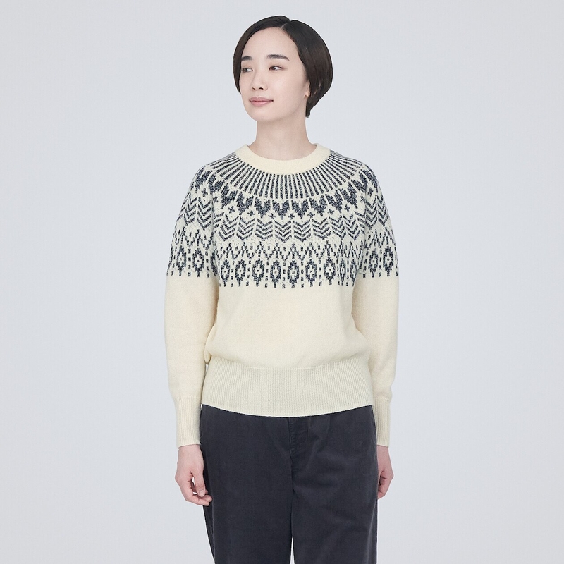 Women's Wool Crew Neck Sweater