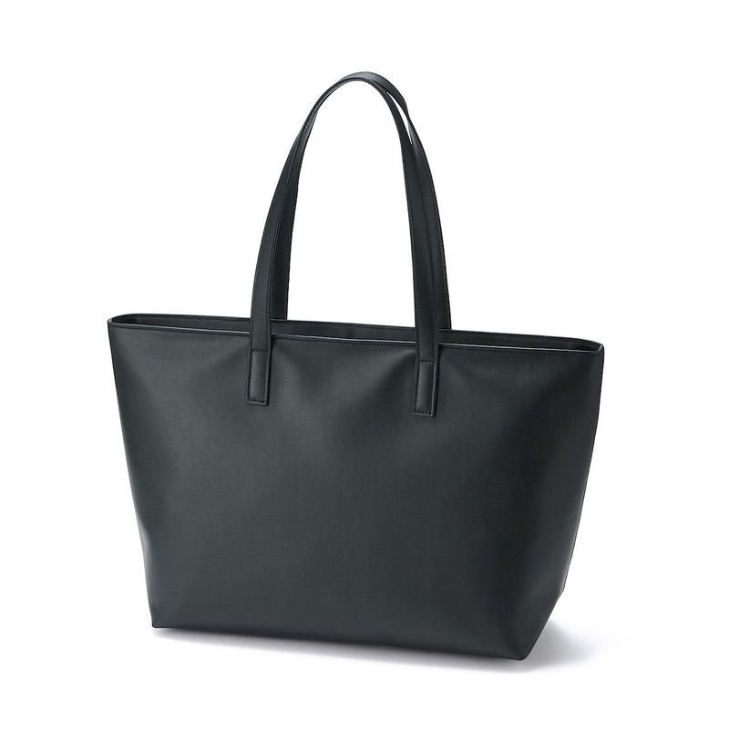 Black material tote discount bag